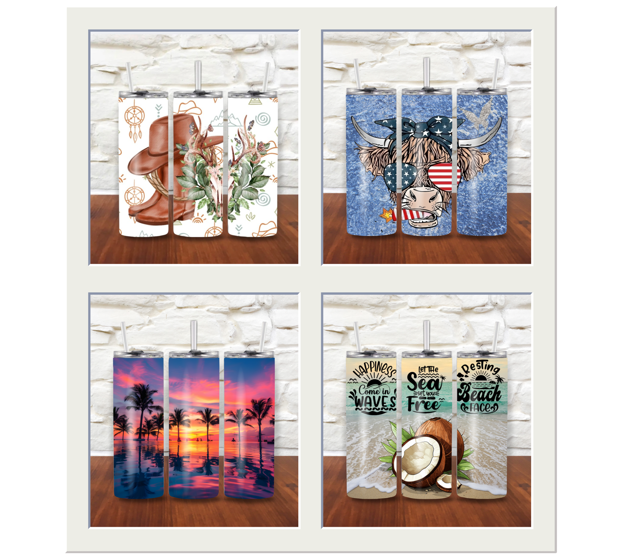 20oz Skinny Tumblers